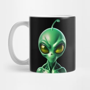 Green Martian Mug